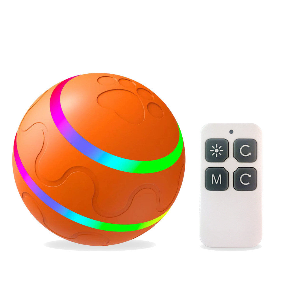 Zabawka dla kotów – nowa zabawka „Wicked Ball” – inteligentna piłka USB dla kotów – samonawijająca się piłka – automatycznie obracająca się piłka