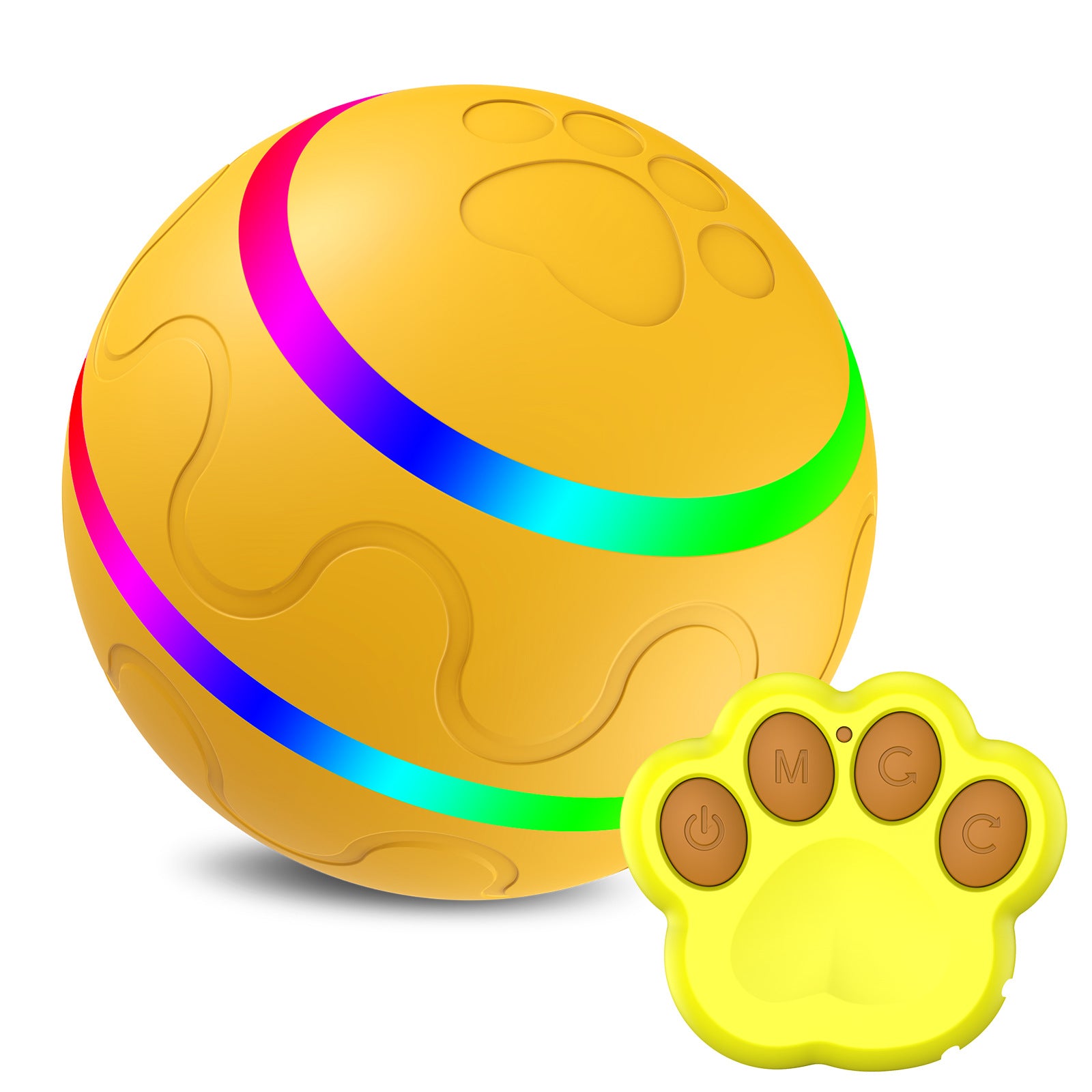 Zabawka dla kotów – nowa zabawka „Wicked Ball” – inteligentna piłka USB dla kotów – samonawijająca się piłka – automatycznie obracająca się piłka