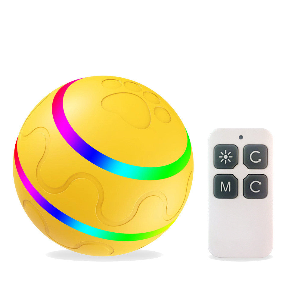 Zabawka dla kotów – nowa zabawka „Wicked Ball” – inteligentna piłka USB dla kotów – samonawijająca się piłka – automatycznie obracająca się piłka