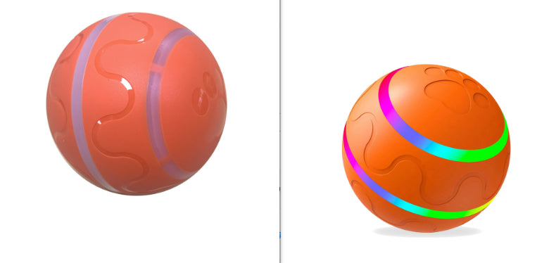 Zabawka dla kotów – nowa zabawka „Wicked Ball” – inteligentna piłka USB dla kotów – samonawijająca się piłka – automatycznie obracająca się piłka