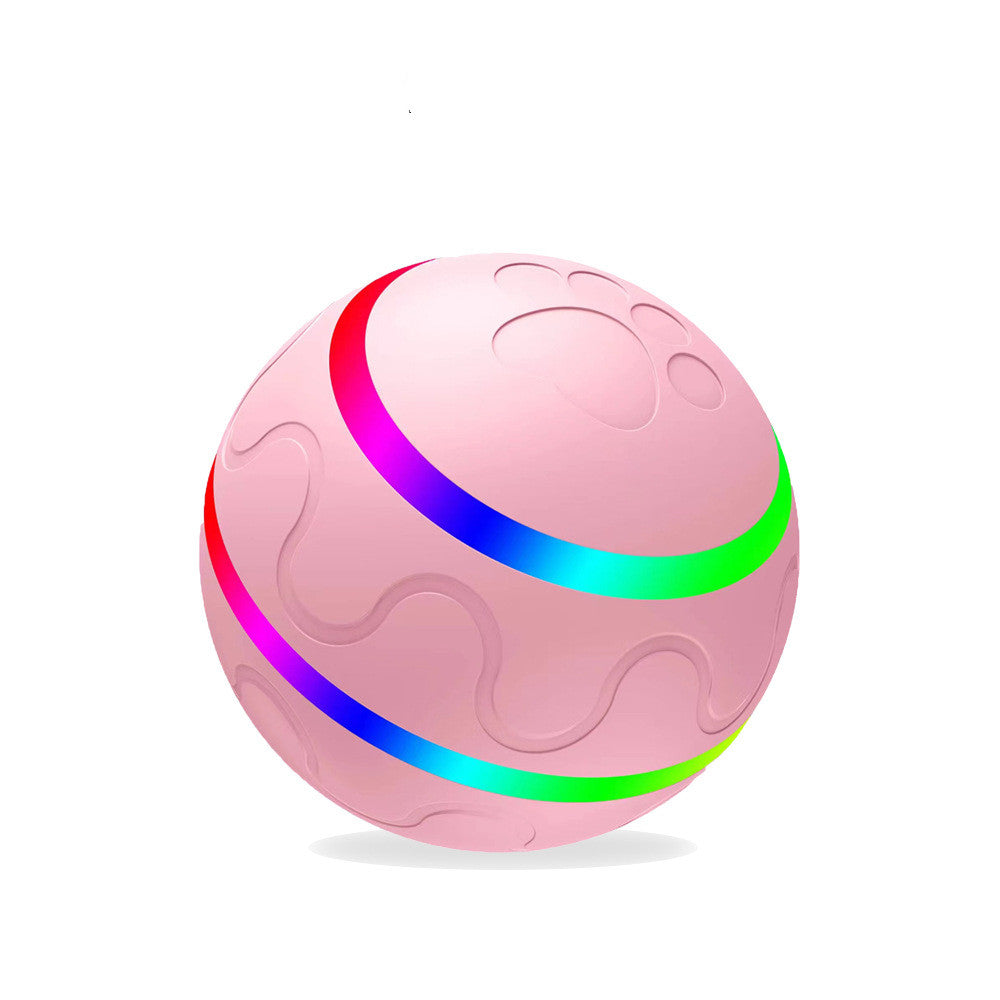 Zabawka dla kotów – nowa zabawka „Wicked Ball” – inteligentna piłka USB dla kotów – samonawijająca się piłka – automatycznie obracająca się piłka
