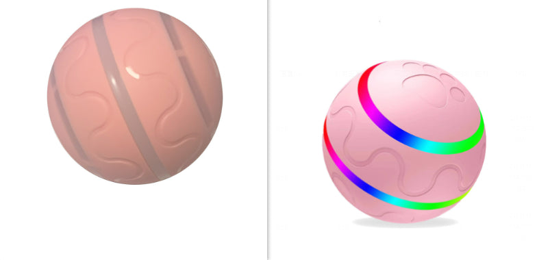 Zabawka dla kotów – nowa zabawka „Wicked Ball” – inteligentna piłka USB dla kotów – samonawijająca się piłka – automatycznie obracająca się piłka